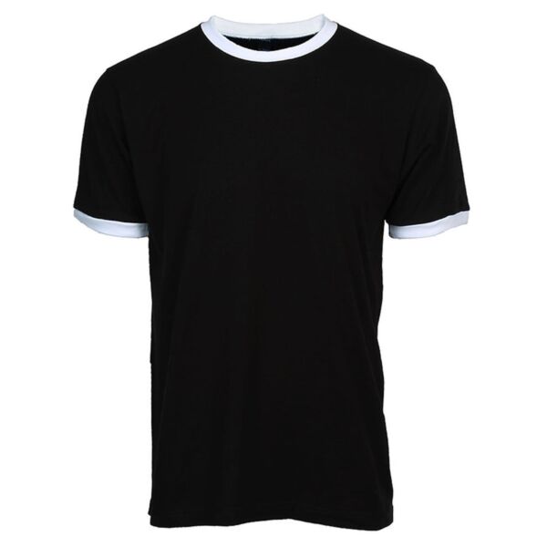 Unisex Fine Jersey Ringer T-Shirt Thumbnail