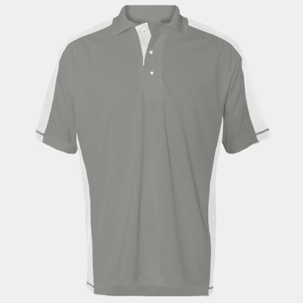 Men's Colorblocked Moisture Free Mesh Polo Thumbnail