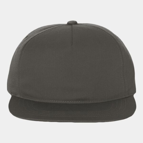 Lightly-Structured Five-Panel Snapback Cap Thumbnail
