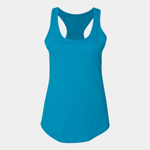Women's Gathered Racerback Tank Thumbnail