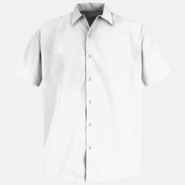 Men's Specialized Pocketless Polyester Work Shirt Thumbnail