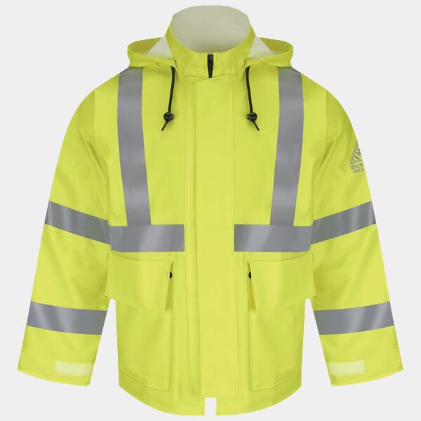 Men's Hi-Visibility Flame-Resistant Rain Jacket Thumbnail