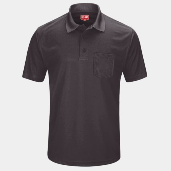 Men's Performance Knit Pocket Polo Thumbnail