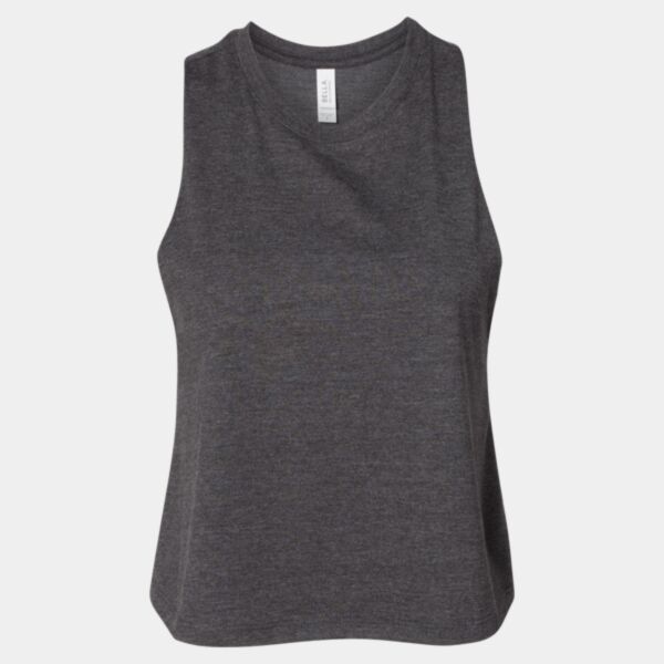 Women's Racerback Crop Tank Thumbnail
