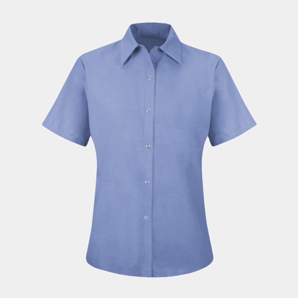 Women's Short Sleeve Specialized Pocketless Work Shirt Thumbnail