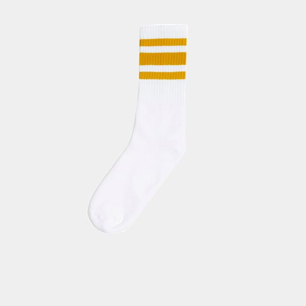 USA-Made Striped Crew Socks Thumbnail