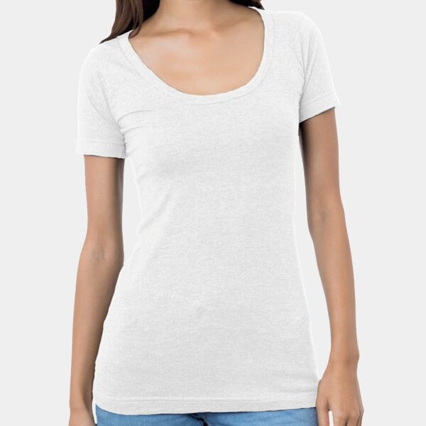 Women's USA-Made Scoop Neck T-Shirt Thumbnail