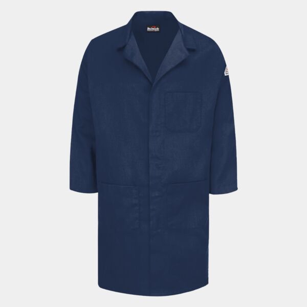 Men's Concealed Snap Front Lab Coat - EXCEL FR® ComforTouch® - 6 oz. Thumbnail