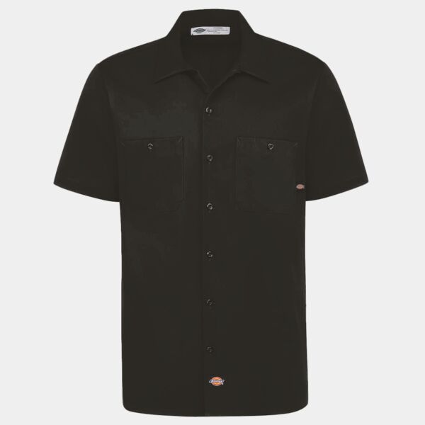 Industrial Short Sleeve Cotton Work Shirt Thumbnail